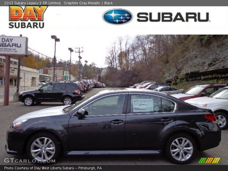 Graphite Gray Metallic / Black 2013 Subaru Legacy 3.6R Limited