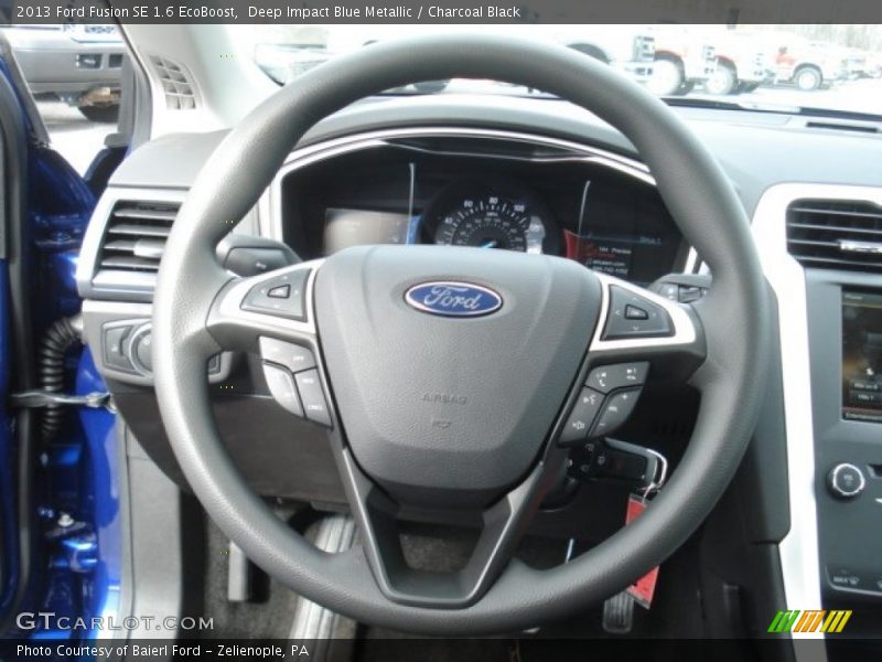  2013 Fusion SE 1.6 EcoBoost Steering Wheel
