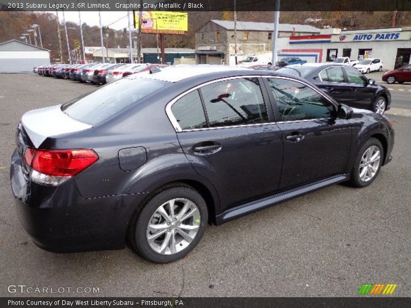 Graphite Gray Metallic / Black 2013 Subaru Legacy 3.6R Limited