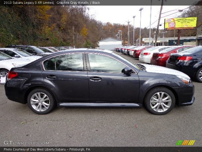 Graphite Gray Metallic / Black 2013 Subaru Legacy 3.6R Limited