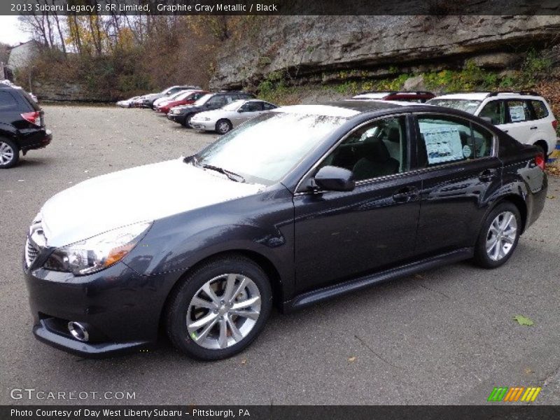 Graphite Gray Metallic / Black 2013 Subaru Legacy 3.6R Limited