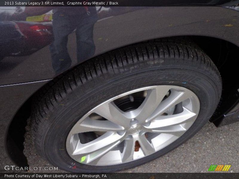 Graphite Gray Metallic / Black 2013 Subaru Legacy 3.6R Limited
