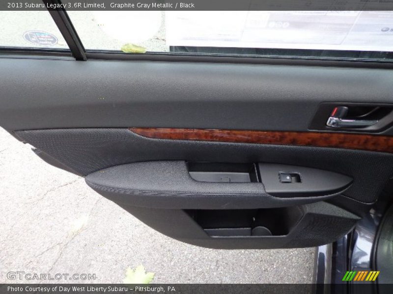 Graphite Gray Metallic / Black 2013 Subaru Legacy 3.6R Limited