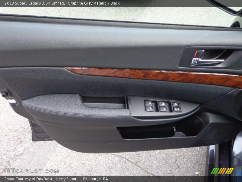 Graphite Gray Metallic / Black 2013 Subaru Legacy 3.6R Limited