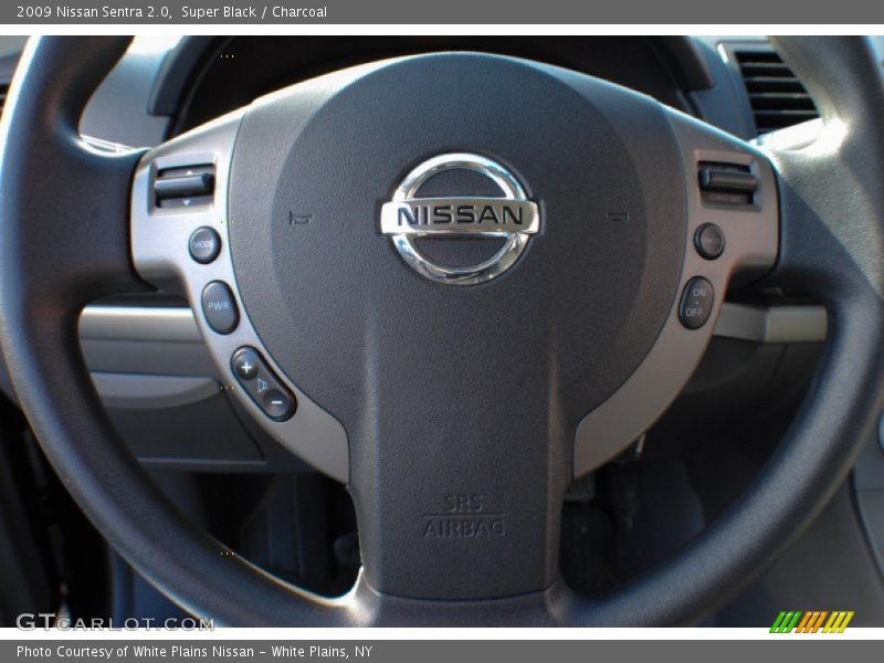 Super Black / Charcoal 2009 Nissan Sentra 2.0