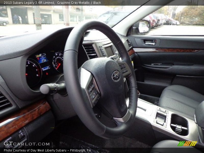 Graphite Gray Metallic / Black 2013 Subaru Legacy 3.6R Limited