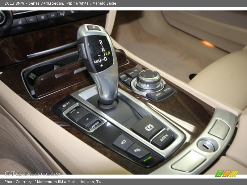 Alpine White / Veneto Beige 2013 BMW 7 Series 740Li Sedan