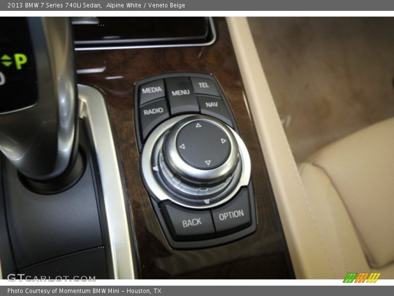 Alpine White / Veneto Beige 2013 BMW 7 Series 740Li Sedan