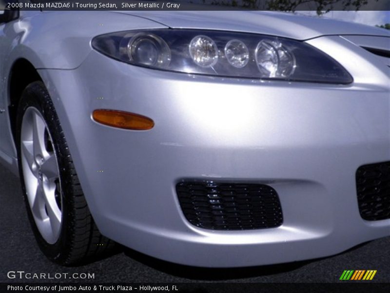 Silver Metallic / Gray 2008 Mazda MAZDA6 i Touring Sedan