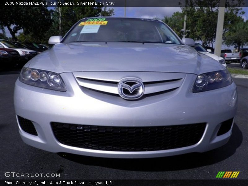 Silver Metallic / Gray 2008 Mazda MAZDA6 i Touring Sedan