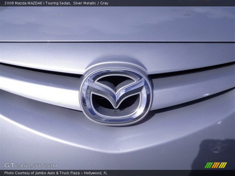 Silver Metallic / Gray 2008 Mazda MAZDA6 i Touring Sedan