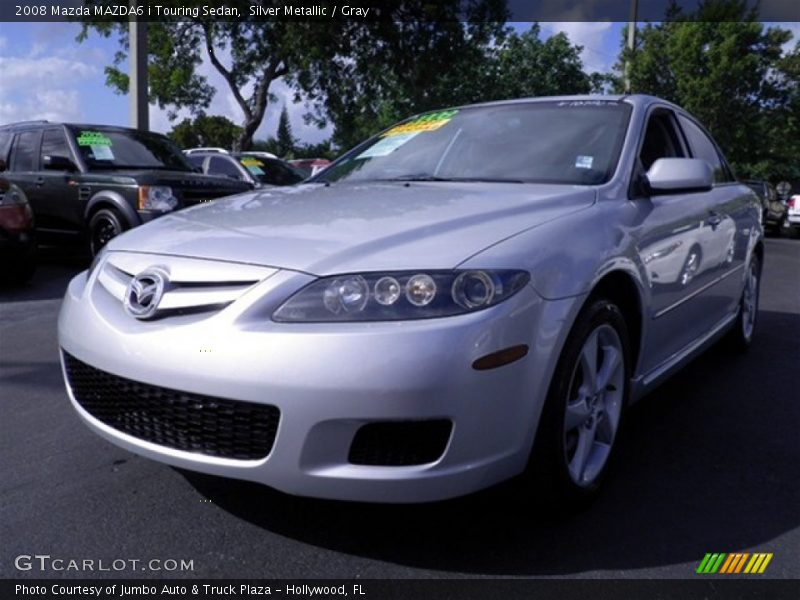 Silver Metallic / Gray 2008 Mazda MAZDA6 i Touring Sedan
