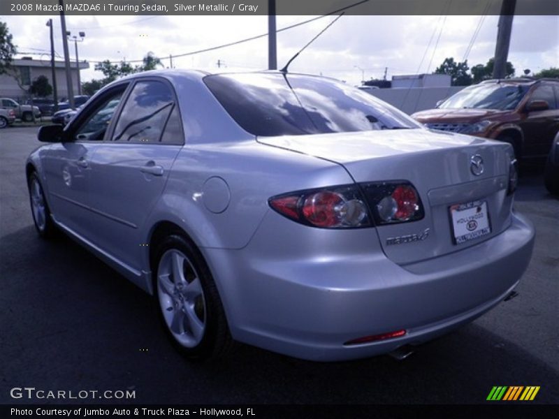 Silver Metallic / Gray 2008 Mazda MAZDA6 i Touring Sedan