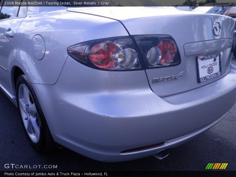Silver Metallic / Gray 2008 Mazda MAZDA6 i Touring Sedan