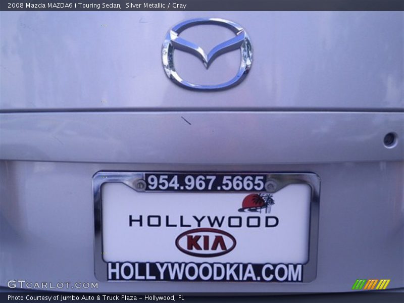 Silver Metallic / Gray 2008 Mazda MAZDA6 i Touring Sedan