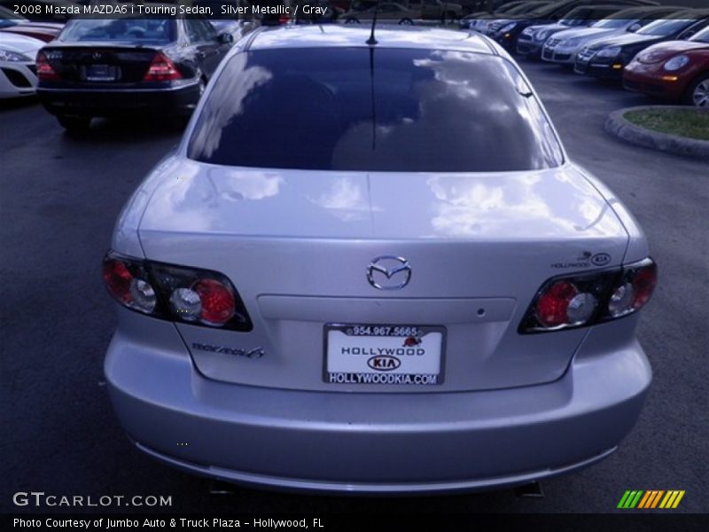 Silver Metallic / Gray 2008 Mazda MAZDA6 i Touring Sedan