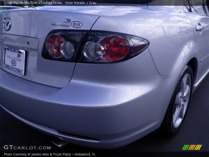 Silver Metallic / Gray 2008 Mazda MAZDA6 i Touring Sedan