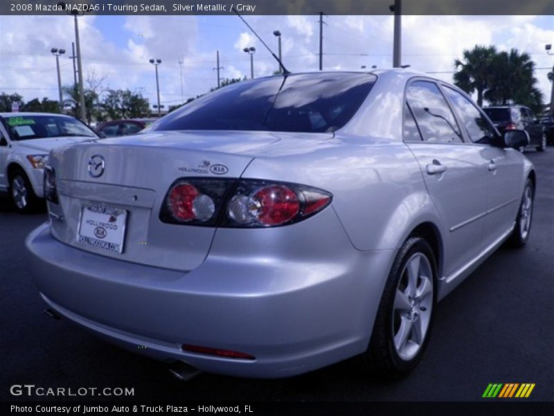 Silver Metallic / Gray 2008 Mazda MAZDA6 i Touring Sedan