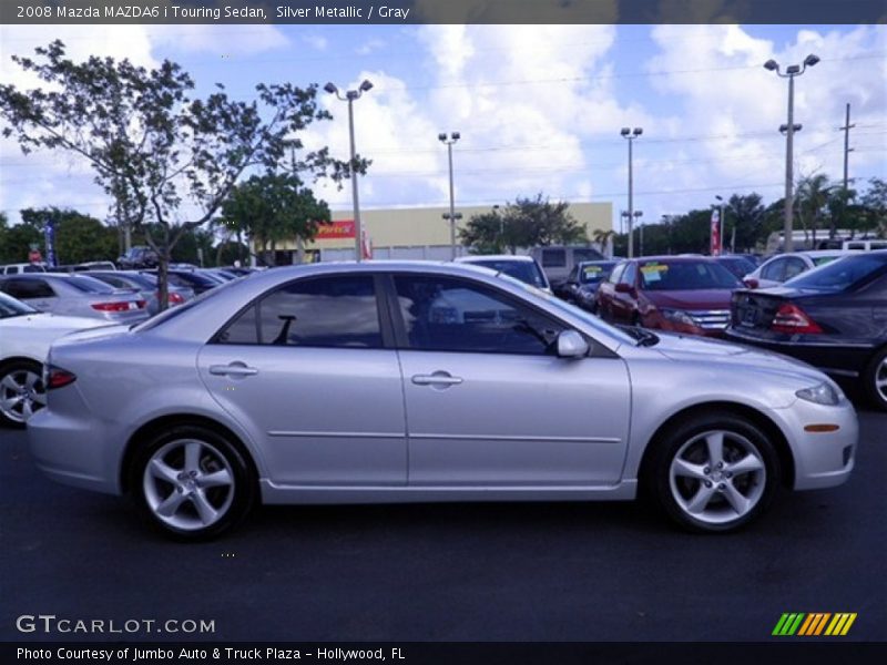 Silver Metallic / Gray 2008 Mazda MAZDA6 i Touring Sedan