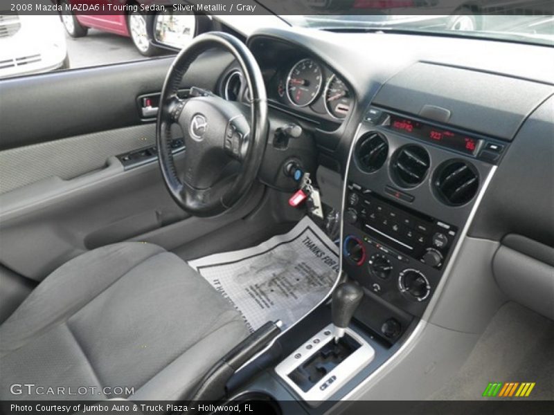 Silver Metallic / Gray 2008 Mazda MAZDA6 i Touring Sedan