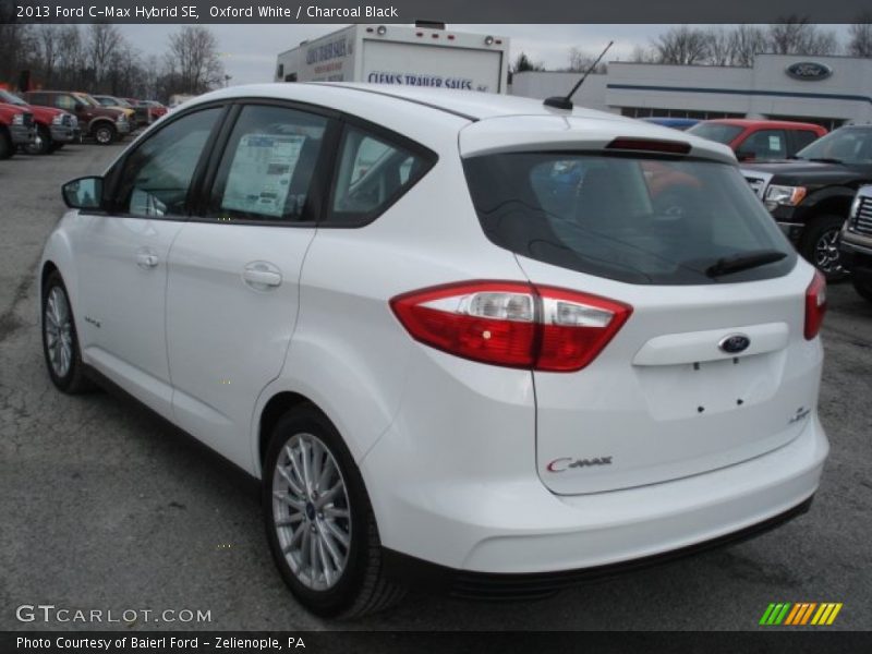 Oxford White / Charcoal Black 2013 Ford C-Max Hybrid SE