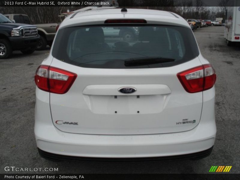 Oxford White / Charcoal Black 2013 Ford C-Max Hybrid SE