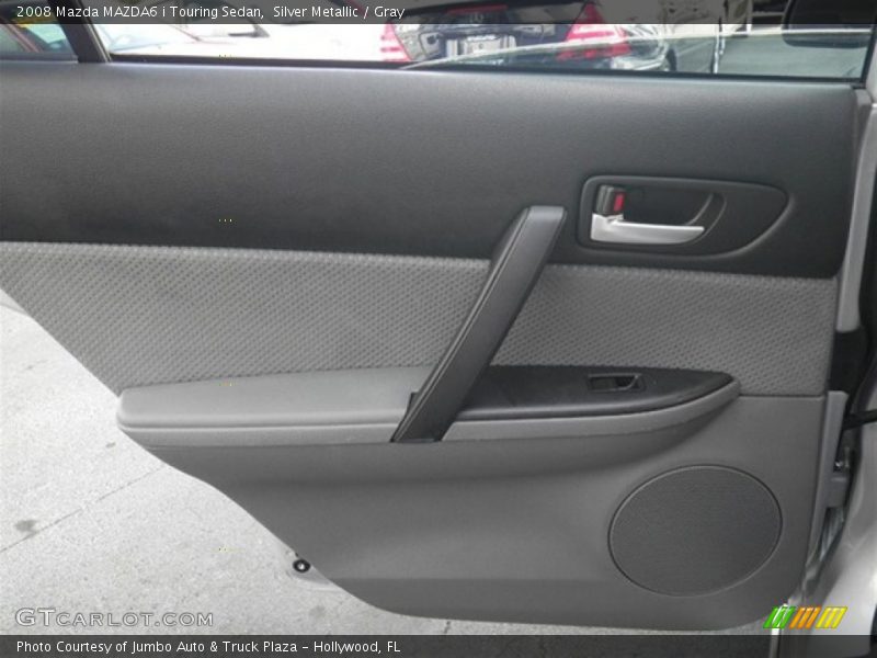 Silver Metallic / Gray 2008 Mazda MAZDA6 i Touring Sedan