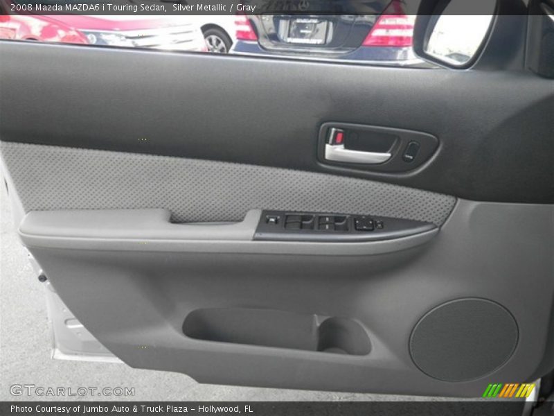Silver Metallic / Gray 2008 Mazda MAZDA6 i Touring Sedan