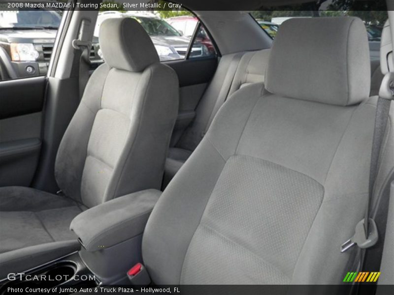 Silver Metallic / Gray 2008 Mazda MAZDA6 i Touring Sedan