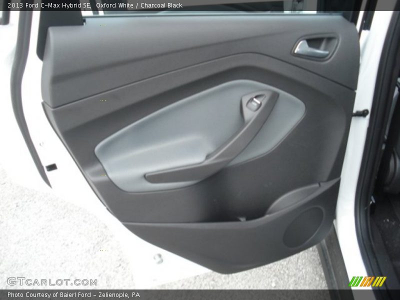 Oxford White / Charcoal Black 2013 Ford C-Max Hybrid SE