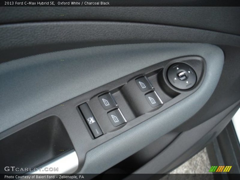 Oxford White / Charcoal Black 2013 Ford C-Max Hybrid SE