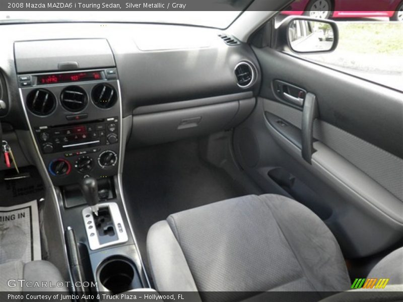 Silver Metallic / Gray 2008 Mazda MAZDA6 i Touring Sedan