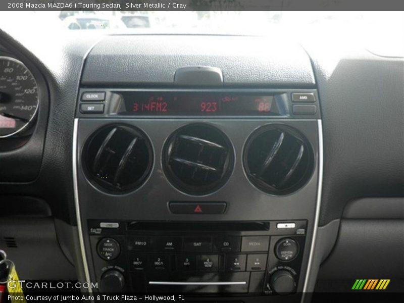 Silver Metallic / Gray 2008 Mazda MAZDA6 i Touring Sedan