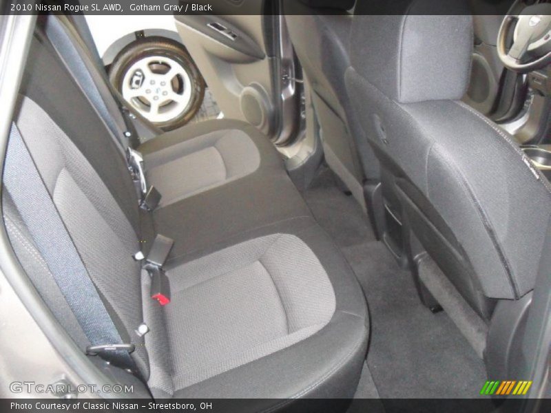 Gotham Gray / Black 2010 Nissan Rogue SL AWD