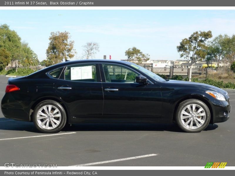 Black Obsidian / Graphite 2011 Infiniti M 37 Sedan