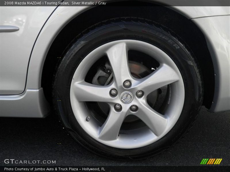 Silver Metallic / Gray 2008 Mazda MAZDA6 i Touring Sedan