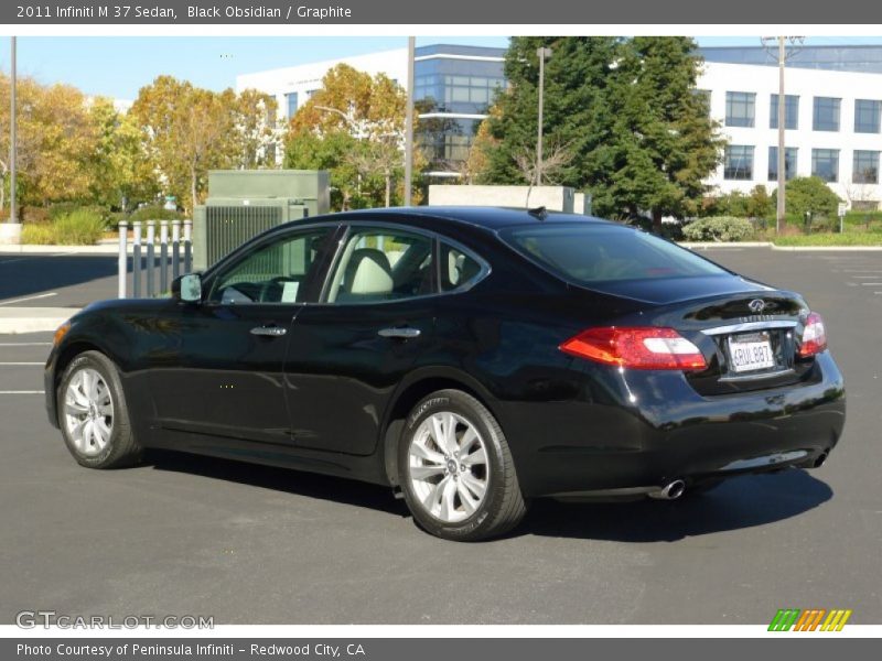 Black Obsidian / Graphite 2011 Infiniti M 37 Sedan