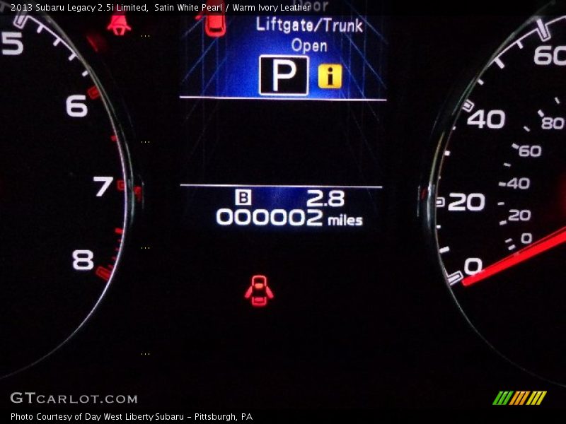 Satin White Pearl / Warm Ivory Leather 2013 Subaru Legacy 2.5i Limited