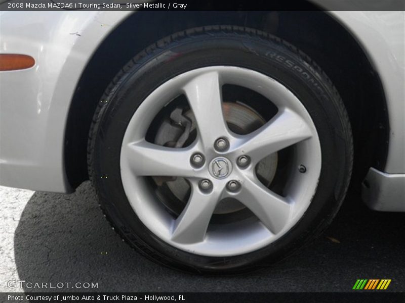 Silver Metallic / Gray 2008 Mazda MAZDA6 i Touring Sedan