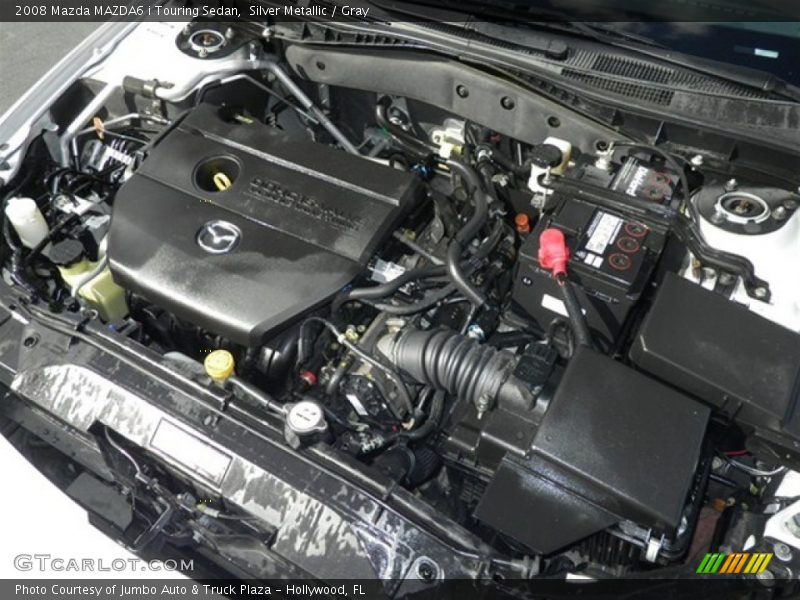 Silver Metallic / Gray 2008 Mazda MAZDA6 i Touring Sedan