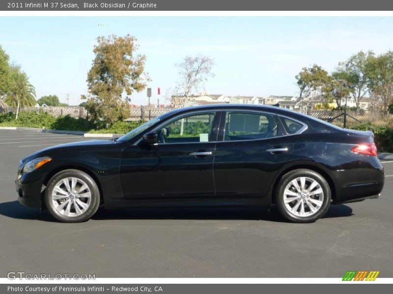 Black Obsidian / Graphite 2011 Infiniti M 37 Sedan