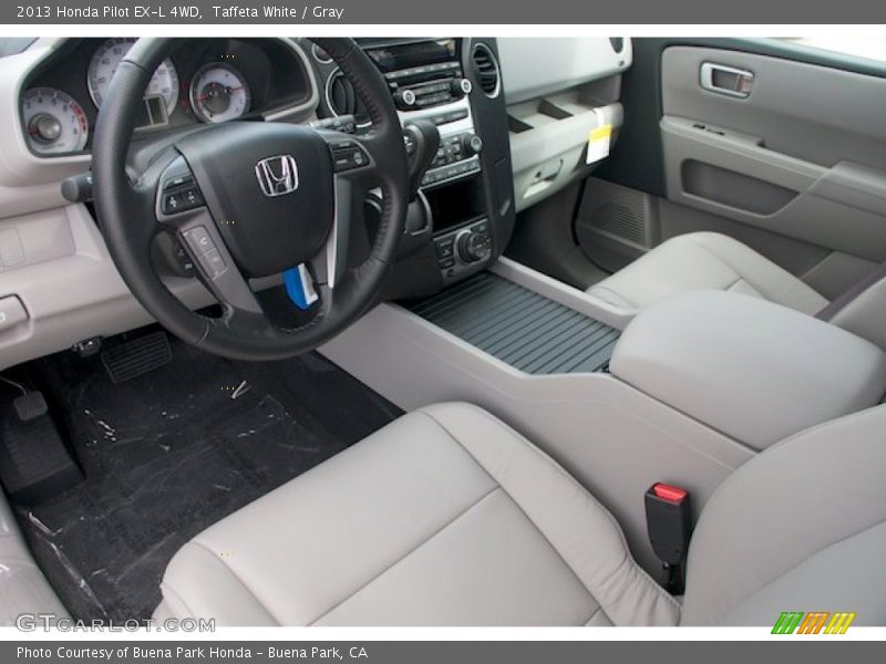  2013 Pilot EX-L 4WD Gray Interior