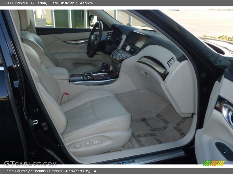 Black Obsidian / Graphite 2011 Infiniti M 37 Sedan