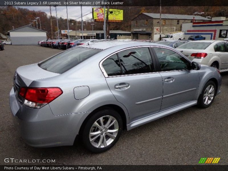 Ice Silver Metallic / Off Black Leather 2013 Subaru Legacy 3.6R Limited