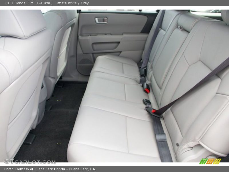 Rear Seat of 2013 Pilot EX-L 4WD