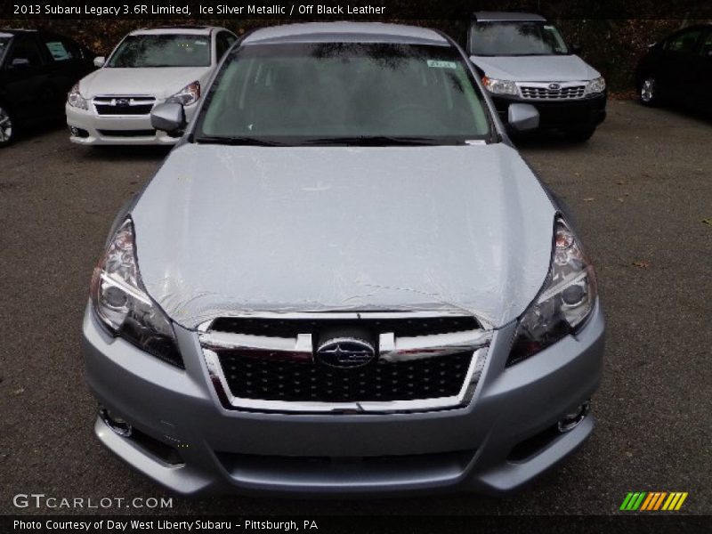 Ice Silver Metallic / Off Black Leather 2013 Subaru Legacy 3.6R Limited