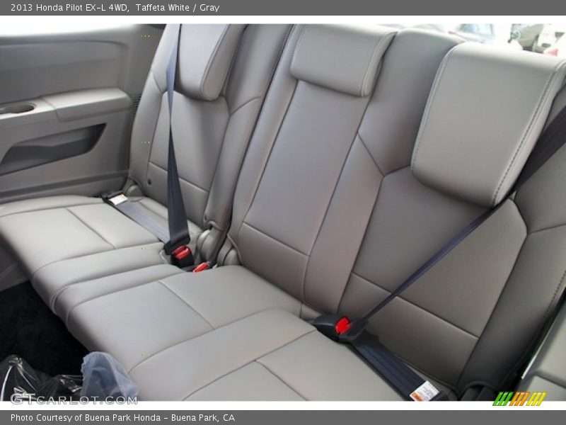 Rear Seat of 2013 Pilot EX-L 4WD