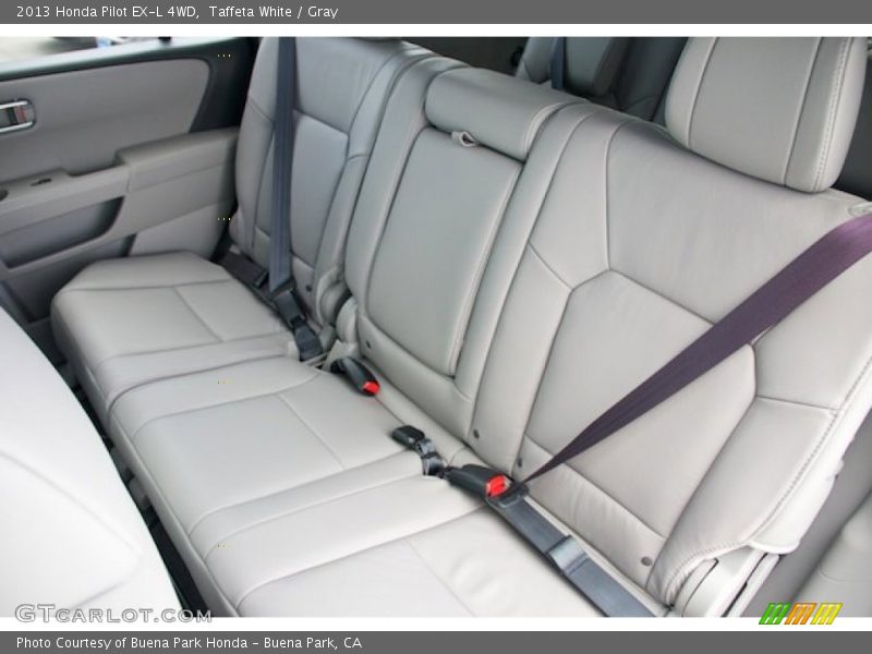 Rear Seat of 2013 Pilot EX-L 4WD
