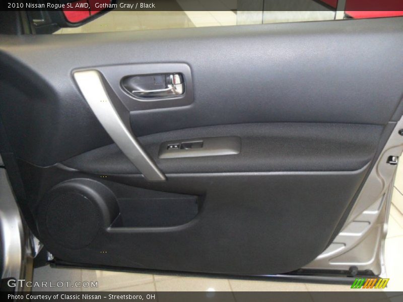 Gotham Gray / Black 2010 Nissan Rogue SL AWD