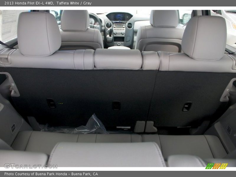 Taffeta White / Gray 2013 Honda Pilot EX-L 4WD